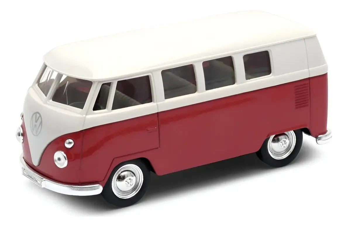 Welly 1:34 Volkswagen Bus T2 Rojo 42347cw
