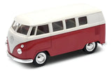 Welly 1:34 Volkswagen Bus T2 Rojo 42347cw