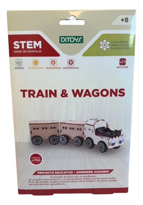 Stem Proyecto Educativo Kit Para Armar Rojo 2989 Ditoys