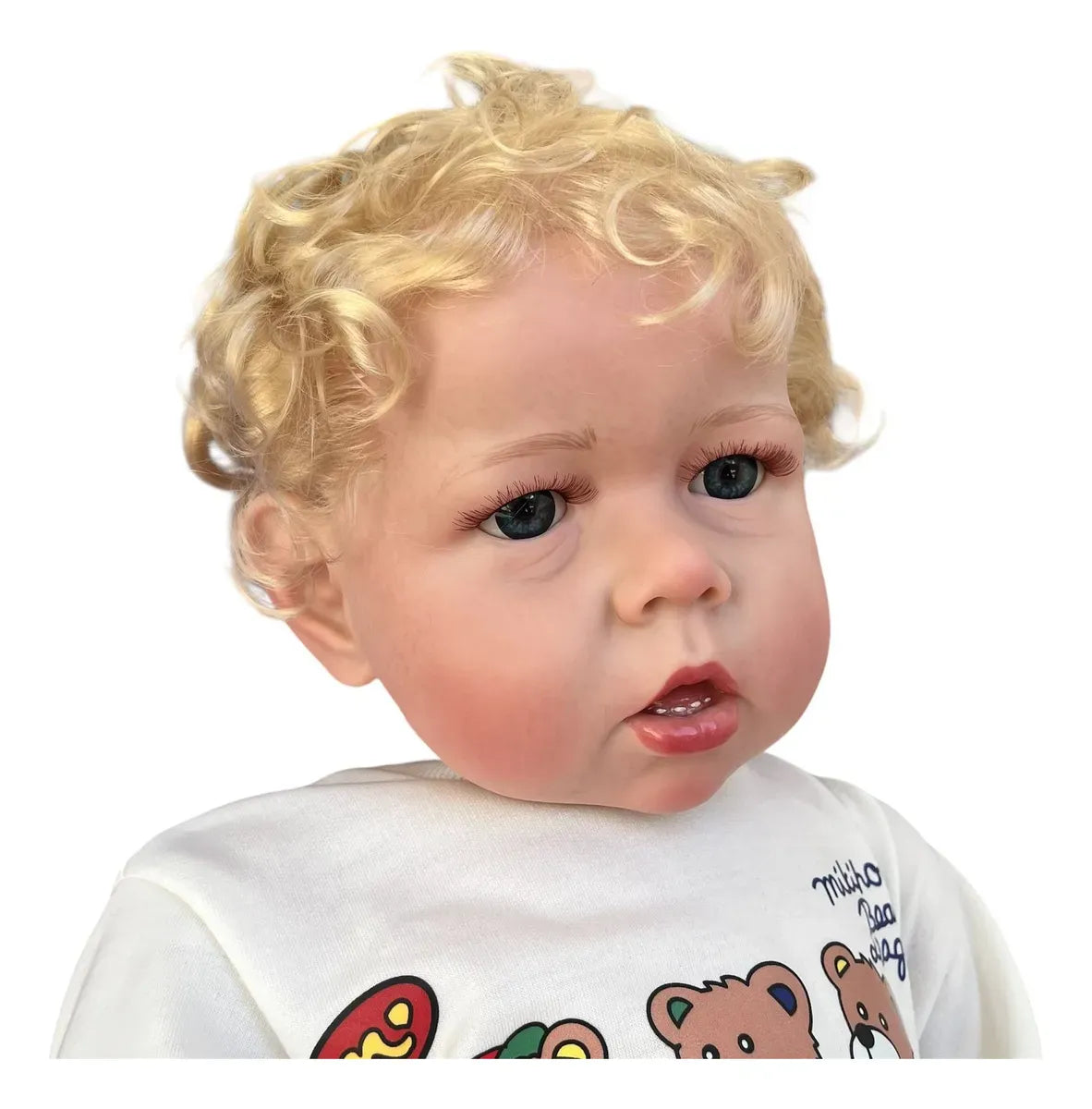 Muñeca Newborn 70 cm con Cabello y Accesorios S43525