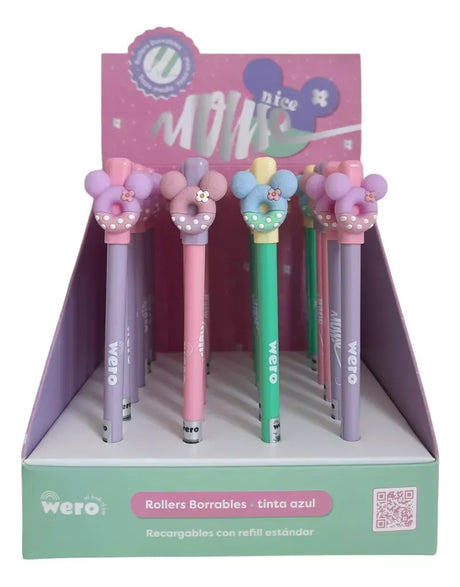 Boligrafo Roller Borrable Nice Mouse Wero We3046