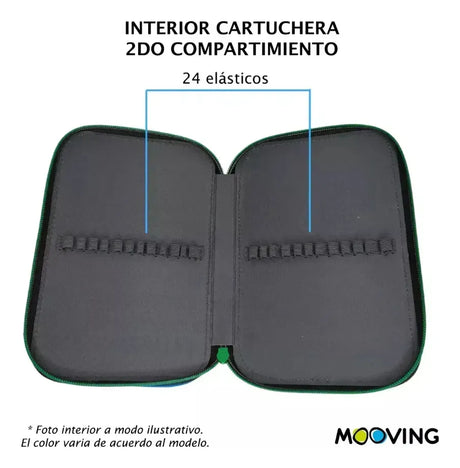 Mooving Cartuchera 2 Pisos Afa 1521229