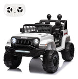 Auto A Bateria Todo Terreno Blanca HM6588
