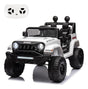 Auto A Bateria Todo Terreno Blanca HM6588