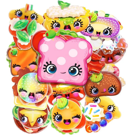 Puffy Puffs Pack 10 Personajes 3D S1003