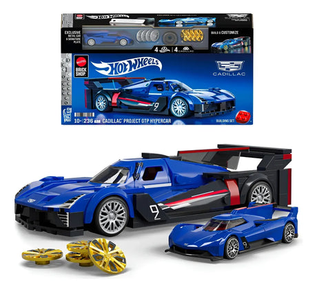 Hot Wheels Bloques de construccion Speed Cadillac 236 Pcs JFR89