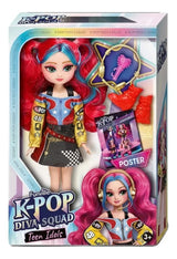 Kpop Muñeca Diva Squad Teen Idols 24cm Lad81140