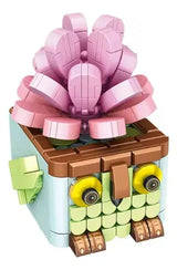 Panlos Brick Bloques Mix Bouquet Macetas De Animales 2152718