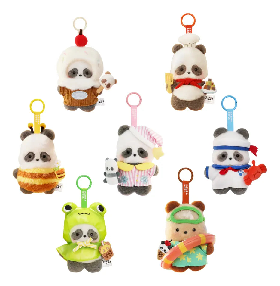 52toys Panda Roll Happy Weekend Serie Figura Blind Box 78860