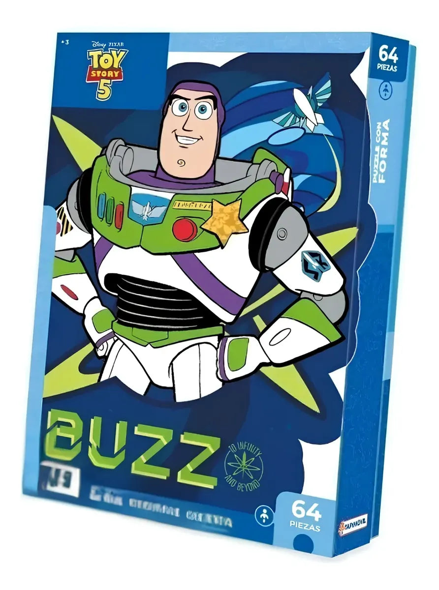 Puzzle Con Forma 64 Pzas Buzz DTS17958 - vista 2