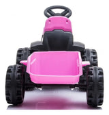 Tractor Con Acoplado A Bateria Rosa CN-SHJ61908T