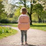 Mochila Espalda 18 Pulgadas Escolar Sl2502r Kinderland Rosa