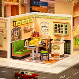 Robotime Rolife Puzzle 3d Hong Kong Bites Café Dw021