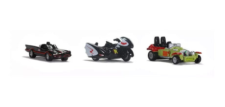Set Nano Mini Autos Diecast 1:65 Batman Classic 31616 Jada