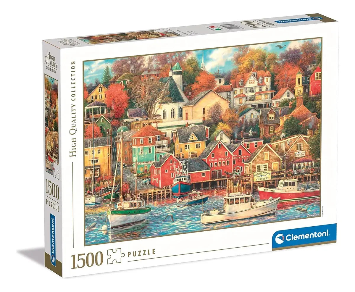 Puzzle Hqc Good Times Harbor 1500 Pzas 31685 Clementoni