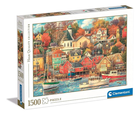 Puzzle Hqc Good Times Harbor 1500 Pzas 31685 Clementoni