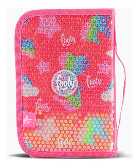 Footy Cartuchera rigida con un cierre Rainbow Pop It F63004.01.UNICO