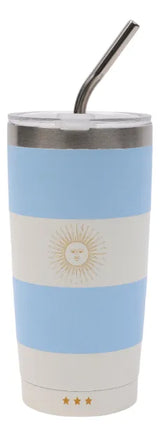 Vaso Térmico Bandera Argentina 600ml Cla1241