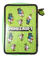 Cresko Cartuchera PVC Minecraft 2 Pisos Playon MI532