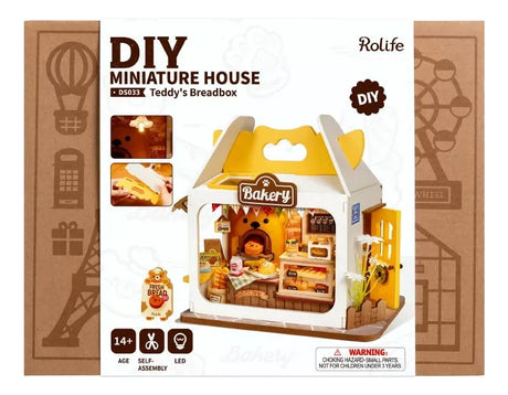 Robotime Puzzle 3d La Panaderia De Teddy Ds033 Rolife