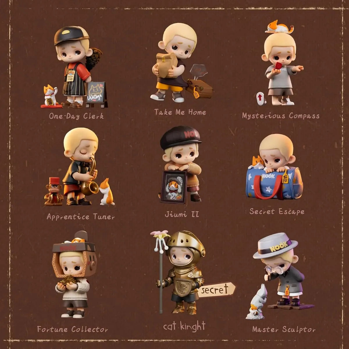 52toys Nook In Vintage Store Figura Blind Box S78880