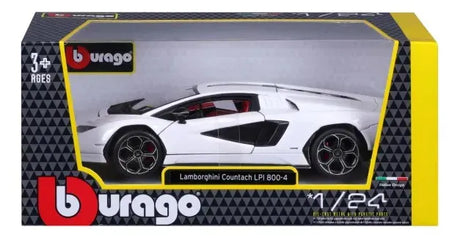 Bburago 1:24 Lamborghini Countach LPI 800-4 Blanco 18-21102