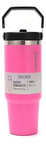 Skora Vaso Termico Con Pico 900ml Fucsia 40142