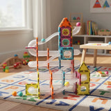 Bloques Construcción Magnéticos Magnetic Tiles Shine 2414002Magnéticos Tiles 145PCS 2414002