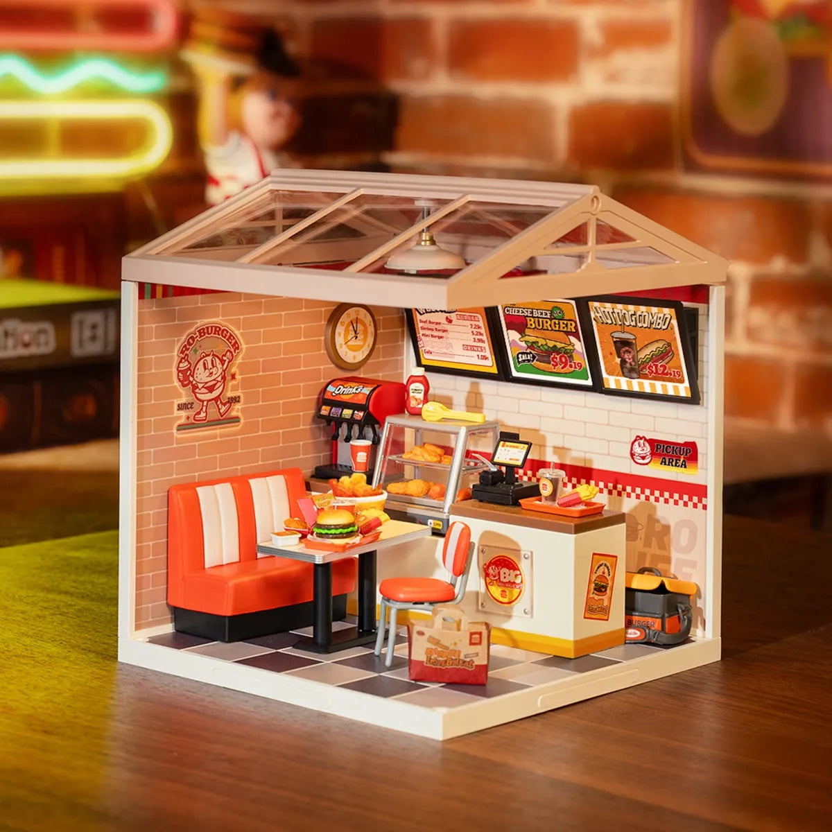 Robotime Puzzle 3d Yum Yum Burgers Rolife Dw010