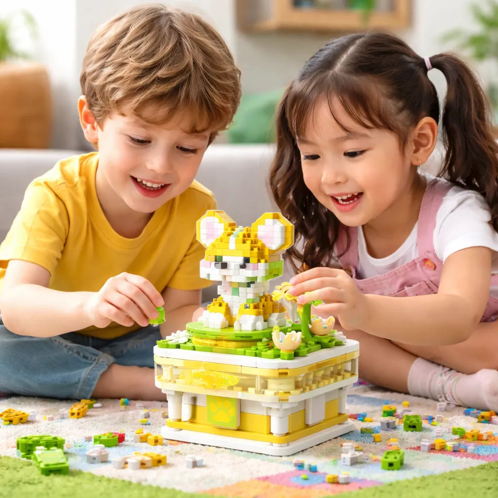 Bloques De Mascota Con Luz y Movimiento 1359Pcs 2978779
