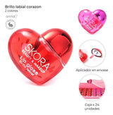 Lip Gloss Brillo Labial Corazon Glow Vibes Tono 02 39586