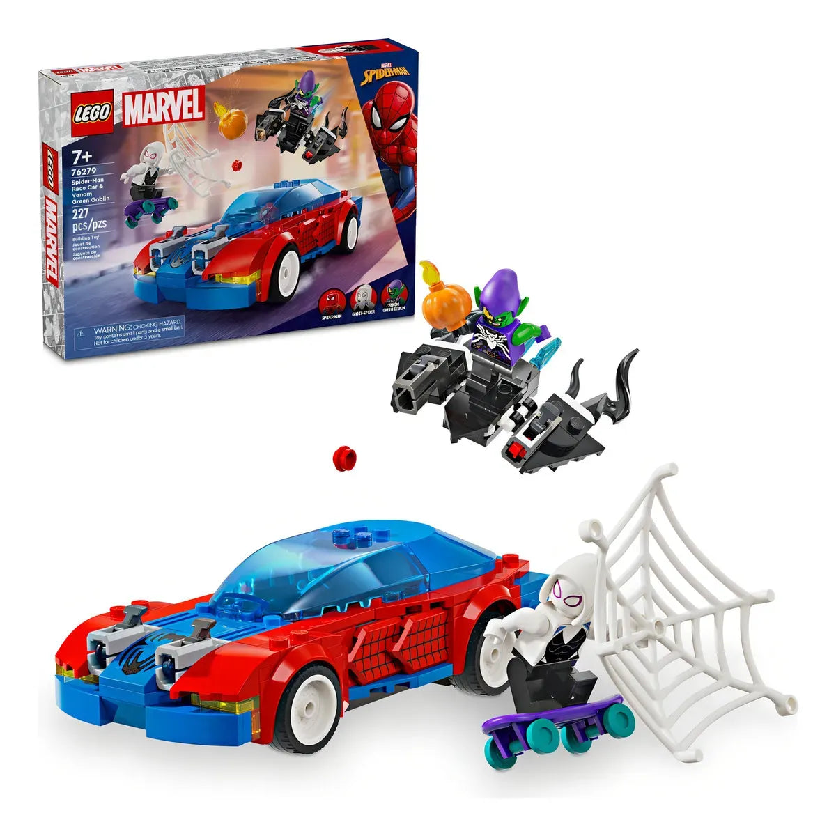Lego SUPER Heroes Auto de Carreras de Spider-Man 76279