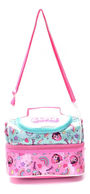 Skora Lunchera Think Happy Teen Kawaii Unicornio 43132 Rosa