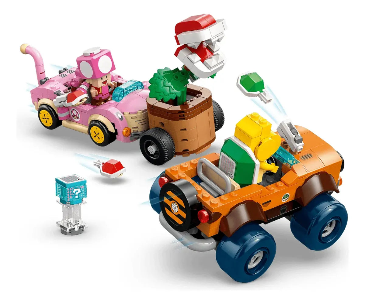 Lego Mario Kart: Persecución de Planta Piraña 72044