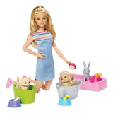 Muñeca Barbie Baño De Mascotas Fxh11 Mattel