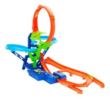 Hot Wheels Pista De Acrobacias Choque en el Aire JFD12
