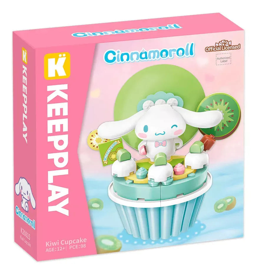 Hello Kitty Cupcake De Kiwi Cinnamoroll Figura 18cm K20815 56401