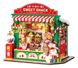 Robotime Rolife Puzzle 3d Puesto De Dulces De Navidad Ds043