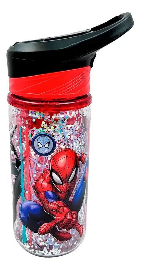Botella Doble Pared Tapa Gatillo Spiderman 01SPIDER022
