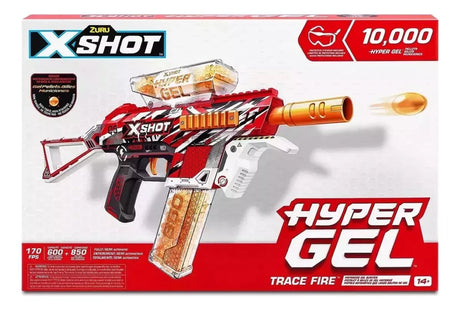 X-Shot Zuru Hyper Gel Trace Fire Motoris 36621 7606
