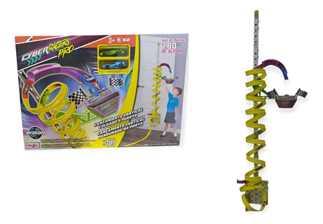 Maisto Pistas CYBER RACERS DOOR HOOP TRACK SET (INCL. 2 PC CYBER RACER VEHICLE) 12559