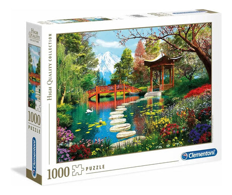 Clementoni Puzzle 1000pzs Jardines de Fuji 39513