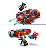 Lego Marvel: Coche de Spider-Man vs Lobezno Venomizado 76336