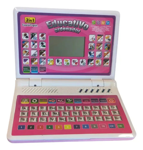 Notebook Educativa Español-ingles 2en 1 7182 (683es) Rosa