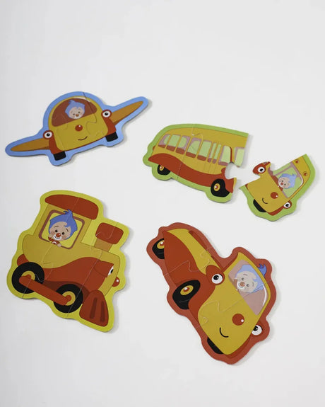 Puzzle Plim Plim De Paseo Con Tuni 221110
