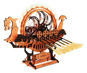 Robotime Puzzle 3d Rokr Barco Dragon Vikingo Lk802