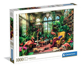 Clementoni Puzzle 1000pzs Biblioteca en el Invernadero 39889