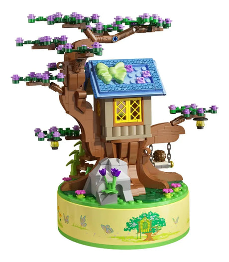 Panlos Bricks Cajita Musical Casa Del Árbol Con Luz 591pzs 22862
