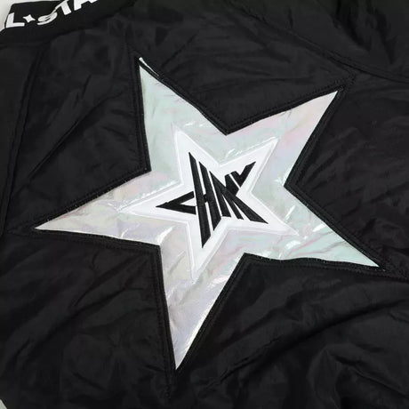 Chimola Campera Bomber Star Talle 8 Black J05