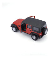 Maisto 1:24 Jeep Wrangler Unlimited 2015 Naranja Metalizado 31268